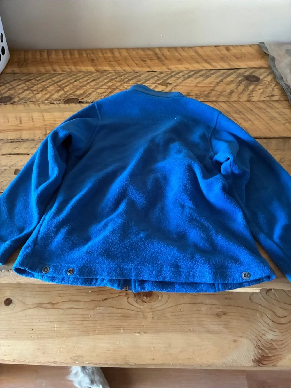 Kids Bright Blue Full-Zip Fleece Jacket